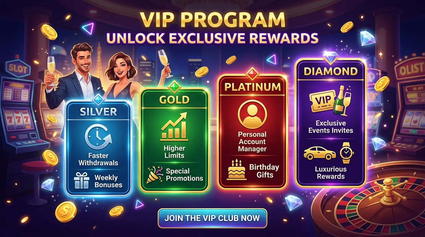 Space Fortuna casino programme VIP